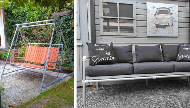 Steigerbuis bank kopen bij Steigerbuisstunter