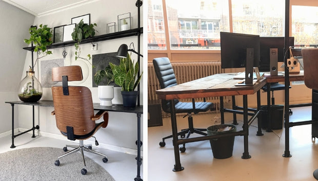 Steigerbuis bureau kopen bij Steigerbuisstunter