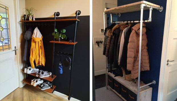 Steigerbuis kapstok kopen bij Steigerbuisstunter