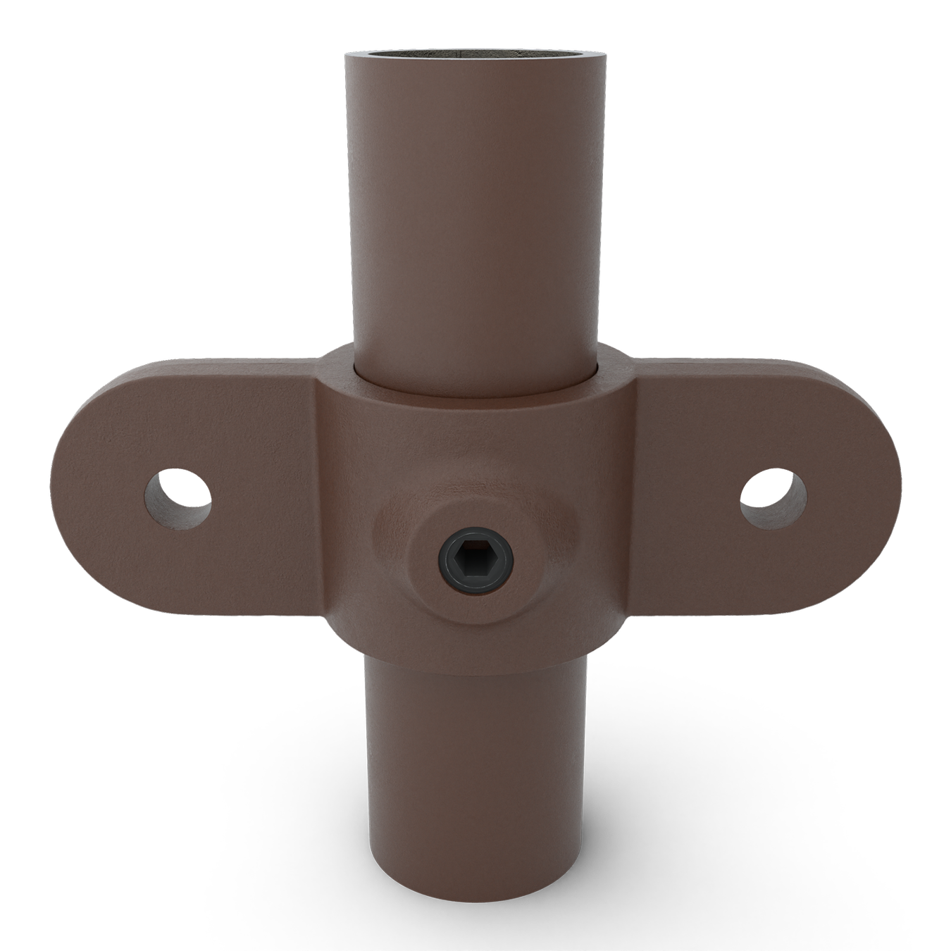 Oogdeel dubbel scharnierstuk 180º vintage 26,9 mm