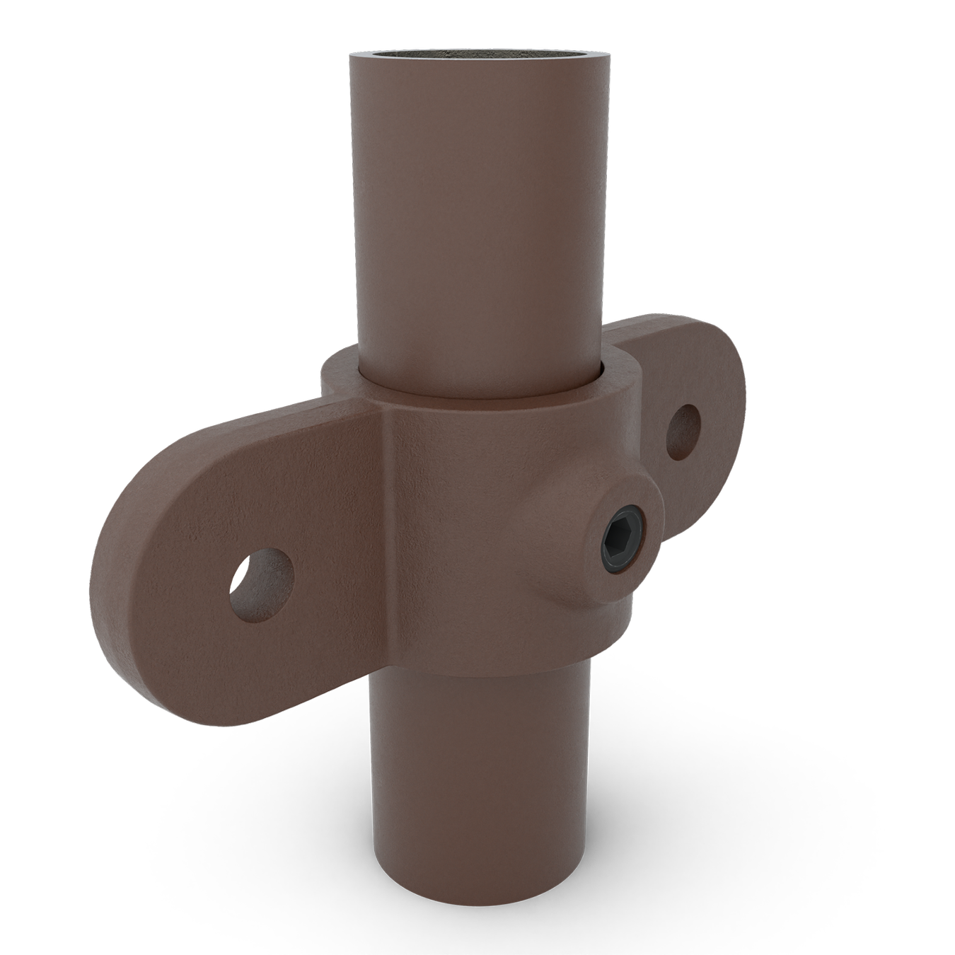 Oogdeel dubbel scharnierstuk 180º vintage 26,9 mm