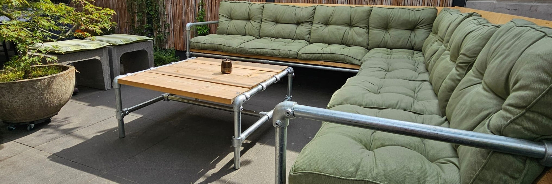 Albums vol met steigerbuis projecten