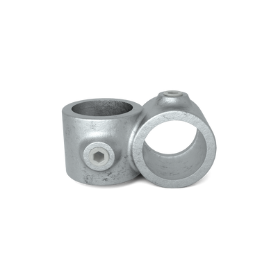 Buiskoppeling Kruisstuk 90º 42,4 mm - vooraanzicht buiskoppeling (Steigerbuisstunter.nl)