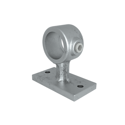 Buiskoppeling Leuningdrager 42,4 mm - vooraanzicht buiskoppeling (Steigerbuisstunter.nl)