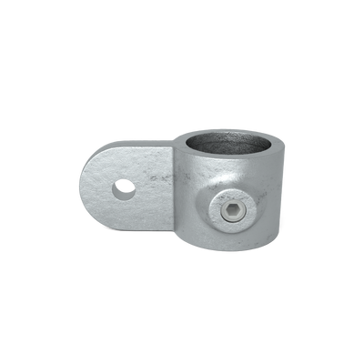 Buiskoppeling Oogdeel Scharnierstuk 42,4 mm - vooraanzicht buiskoppeling (Steigerbuisstunter.nl)