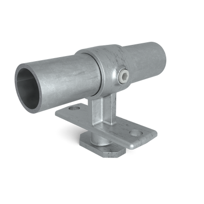 Buiskoppeling Containerklem voorzijde en zijkant (C3400) 48,3 mm - vooraanzicht buiskoppeling (Steigerbuisstunter.nl)