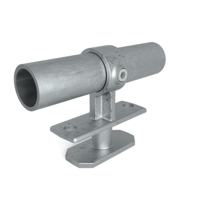 Buiskoppeling Containerklem bovenzijde (C3449) 48,3 mm - vooraanzicht buiskoppeling (Steigerbuisstunter.nl)