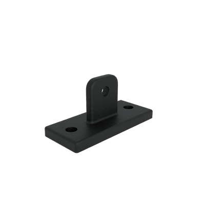 Buiskoppeling Oogdeel scharniervoet zwart - vooraanzicht buiskoppeling (Steigerbuisstunter.nl)