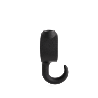 Buiskoppeling Haak zwart 33,7 mm - vooraanzicht buiskoppeling (Steigerbuisstunter.nl)