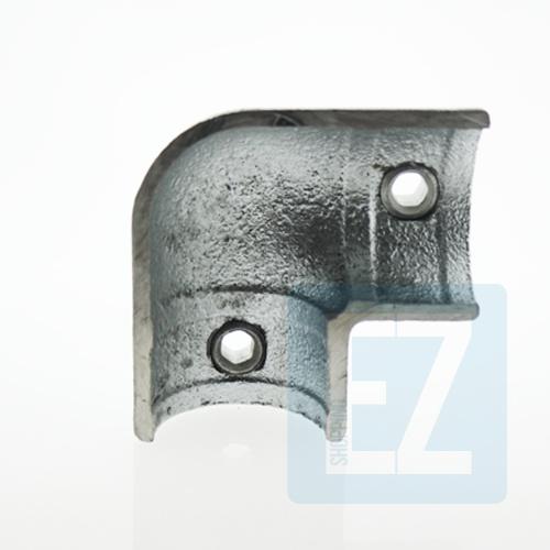 Kniestuk 2-weg 90º 26,9 mm open gezaagd