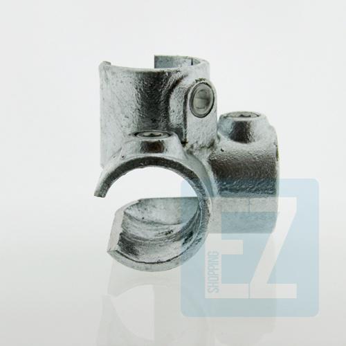 Kniestuk 3-weg 90º 60,3 mm open gezaagd open gezaagd