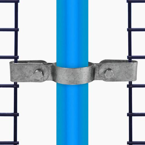 Gaasclip dubbel 33,7 mm