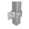 Oogdeel scharnierstuk 40 mm vierkant