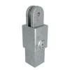 Hulsdeel scharnierstuk 40 mm vierkant