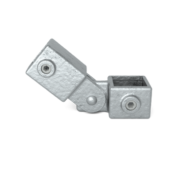 Scharnierstuk enkel 40 mm vierkant