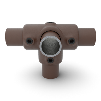 T-stuk zij-uitgang vintage 33,7 mm