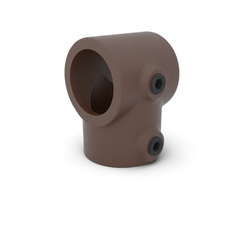 T-stuk kort vintage 33,7 mm
