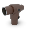 T-stuk kort vintage 26,9 mm