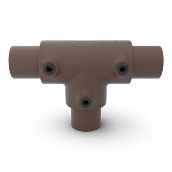 T-stuk lang vintage 33,7 mm