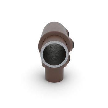 T-stuk lang vintage 33,7 mm