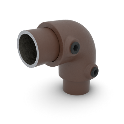 Kniestuk 2-weg 90º vintage 33,7 mm