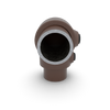 Kniestuk 2-weg 90º vintage 26,9 mm