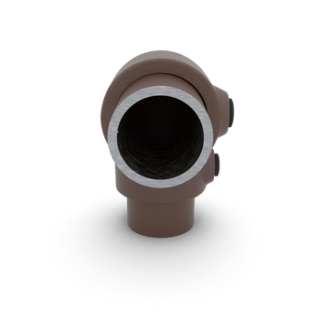 Kniestuk 2-weg 90º vintage 26,9 mm