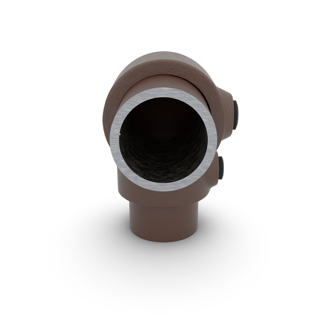 Kniestuk 2-weg 90º vintage 33,7 mm