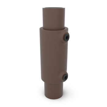 Koppelstuk vintage 33,7 mm