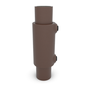 Koppelstuk vintage 33,7 mm