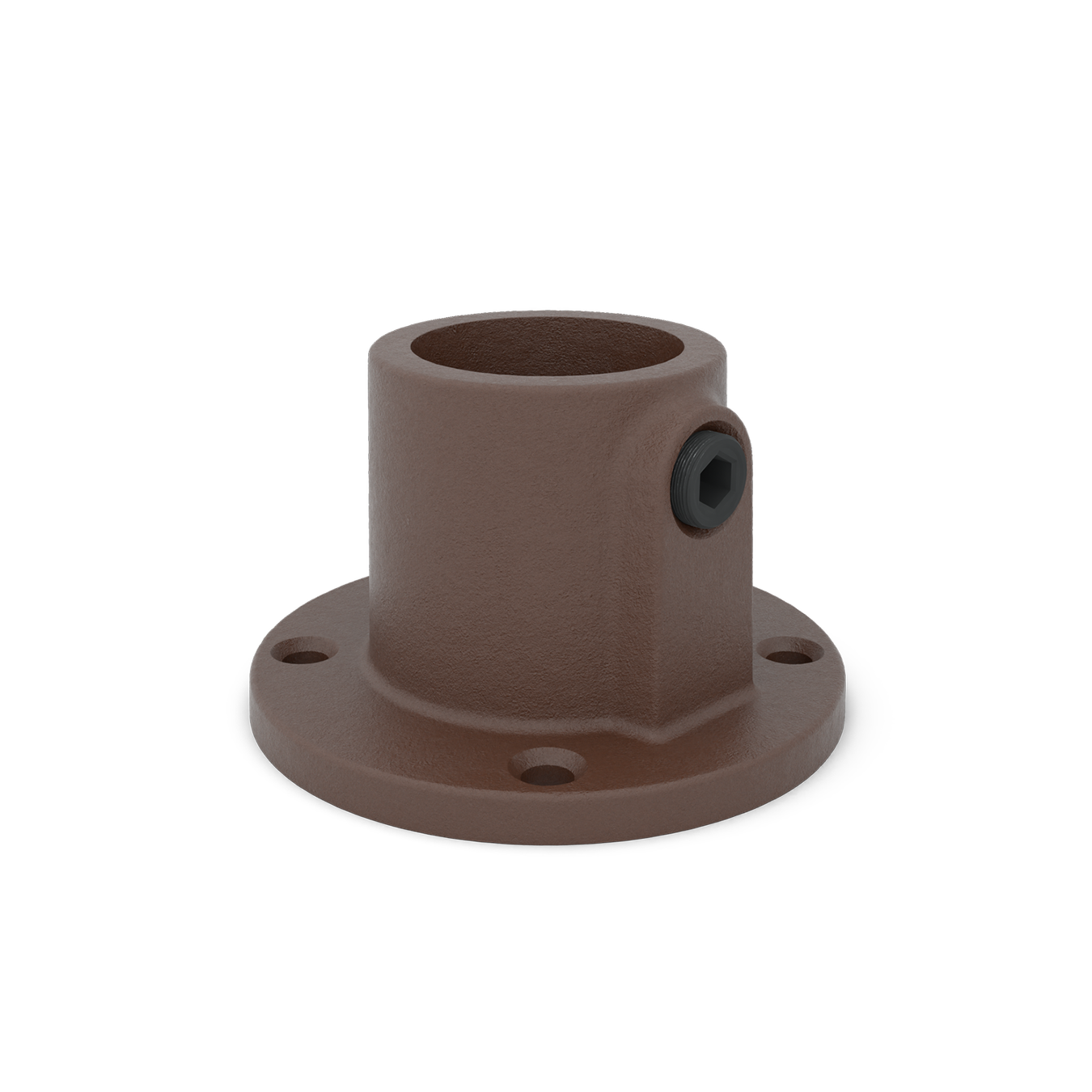 Voetplaat rond doorlopend vintage 26,9 mm