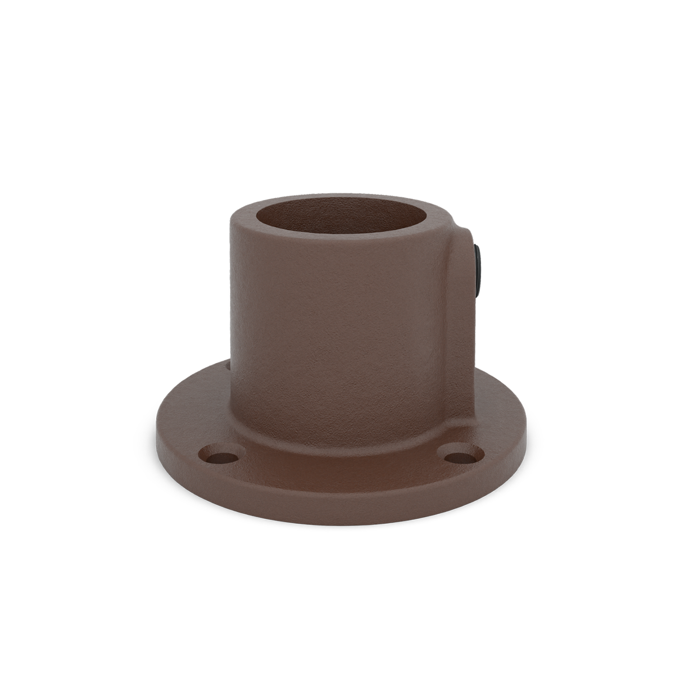 Voetplaat rond doorlopend vintage 33,7 mm