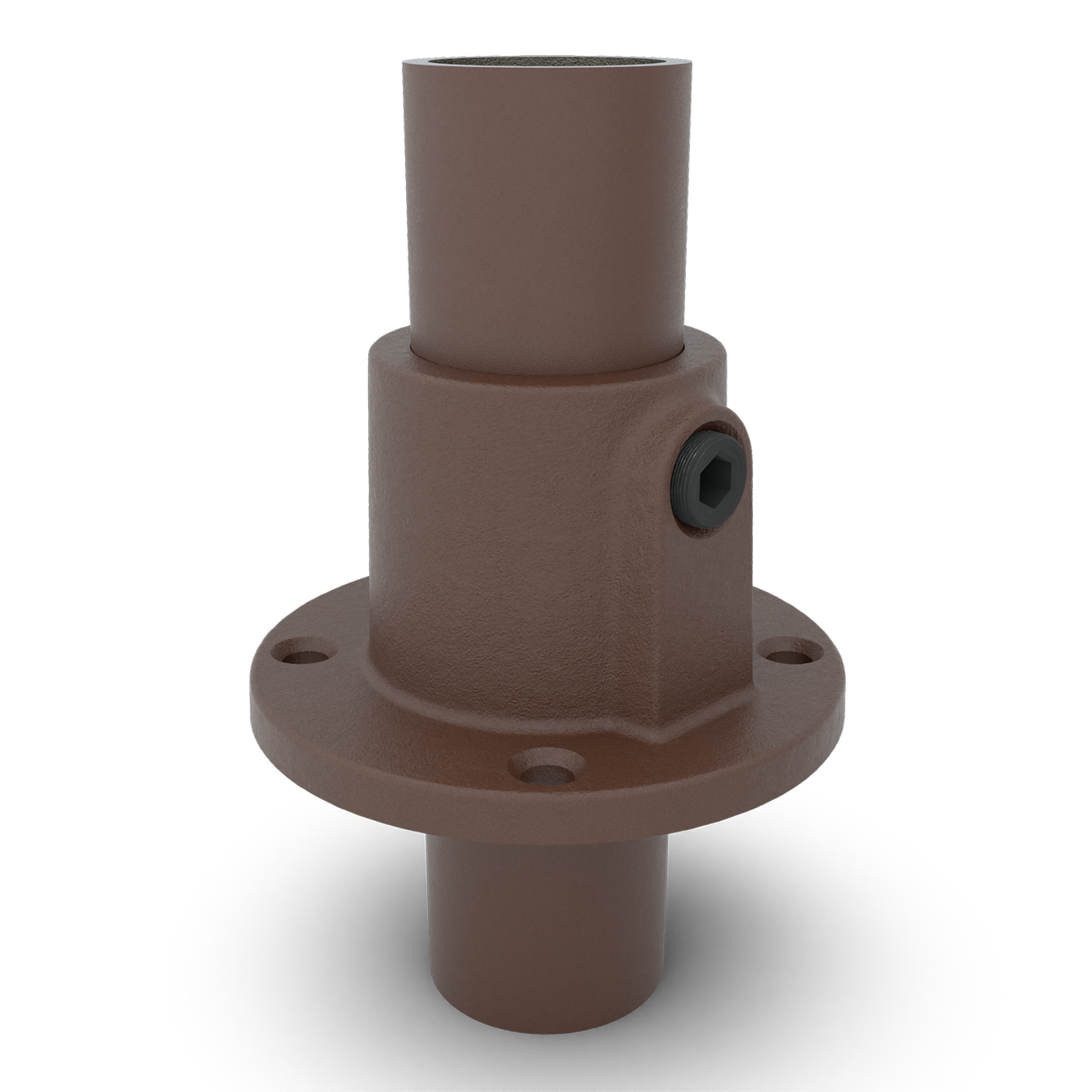 Voetplaat rond doorlopend vintage 26,9 mm