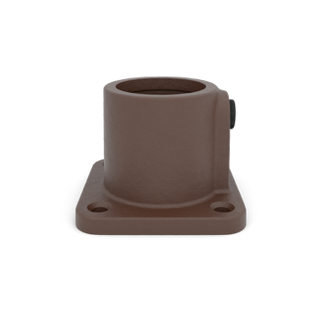 Voetplaat vierkant vintage 26,9 mm