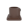 Voetplaat vierkant vintage 33,7 mm