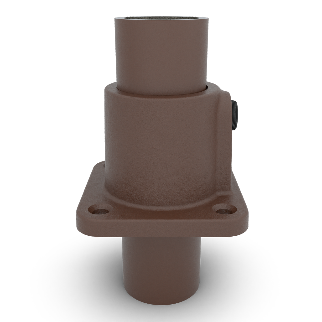 Voetplaat vierkant vintage 33,7 mm