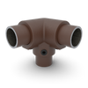 Kniestuk 3-weg 90º vintage 26,9 mm