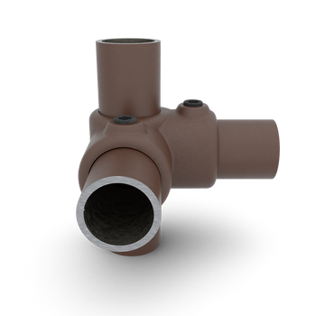 Hoekstuk 90º vintage 33,7 mm