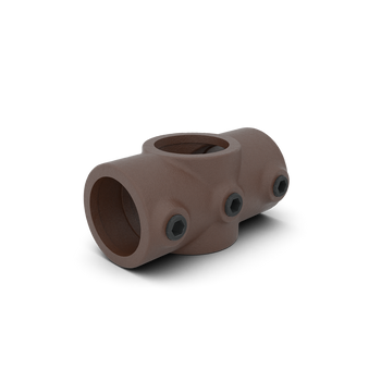 Kruisstuk 1-vlak vintage 33,7 mm