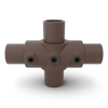 Kruisstuk 1-vlak vintage 26,9 mm