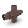 Kruisstuk 1-vlak vintage 26,9 mm