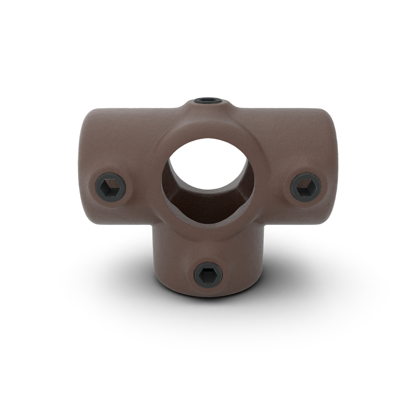 T-stuk zij-uitgang vintage 33,7 mm