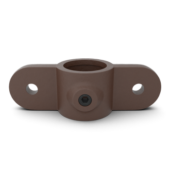 Oogdeel dubbel scharnierstuk 180º vintage 33,7 mm