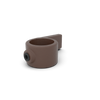 Bevestigingsring enkel vintage 33,7 mm