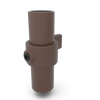 Bevestigingsring enkel vintage 33,7 mm