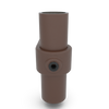 Bevestigingsring enkel vintage 26,9 mm