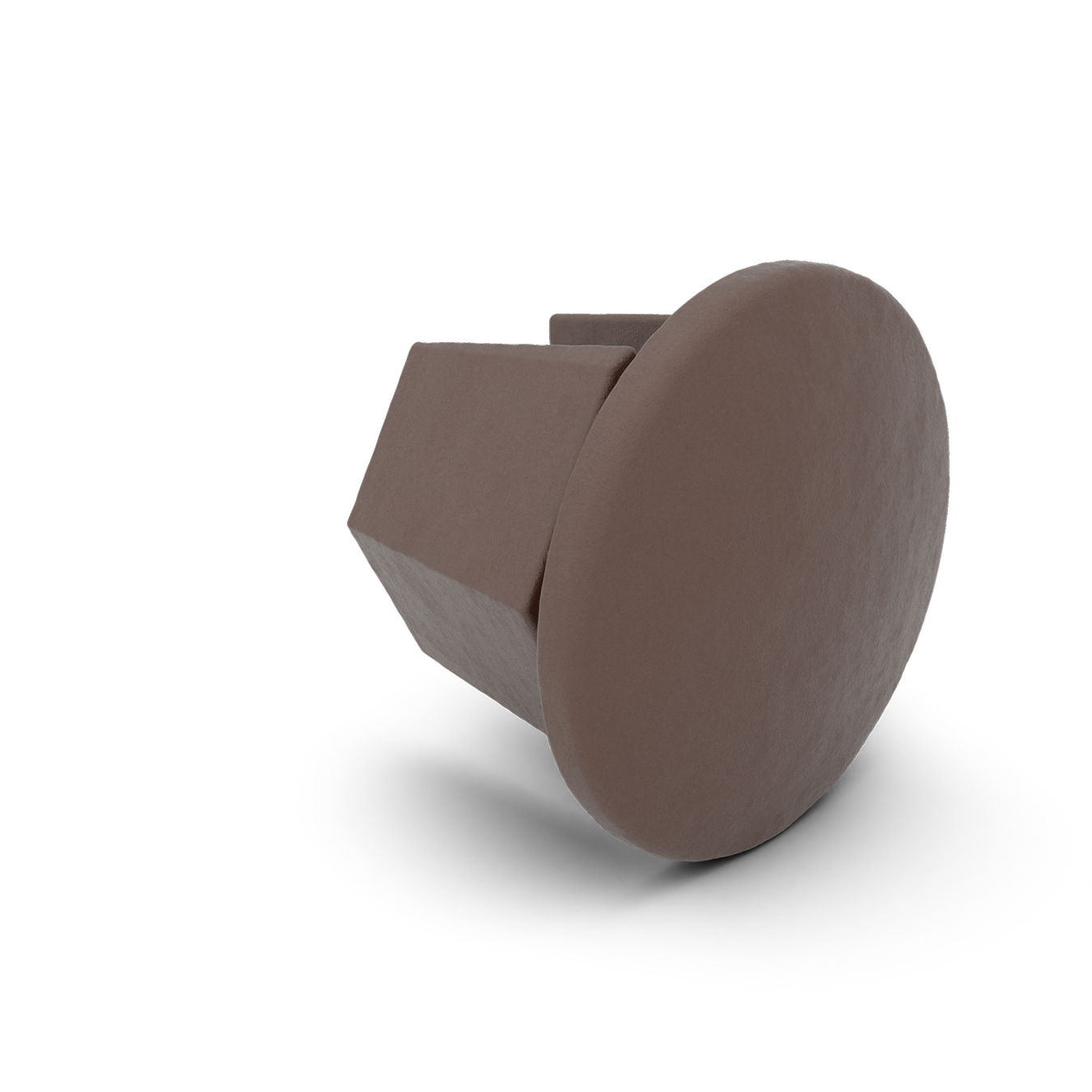 Afdekdop metaal vintage 26,9 mm