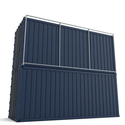 Containerframe voor lange zijde 20ft container - verhoogd (24)