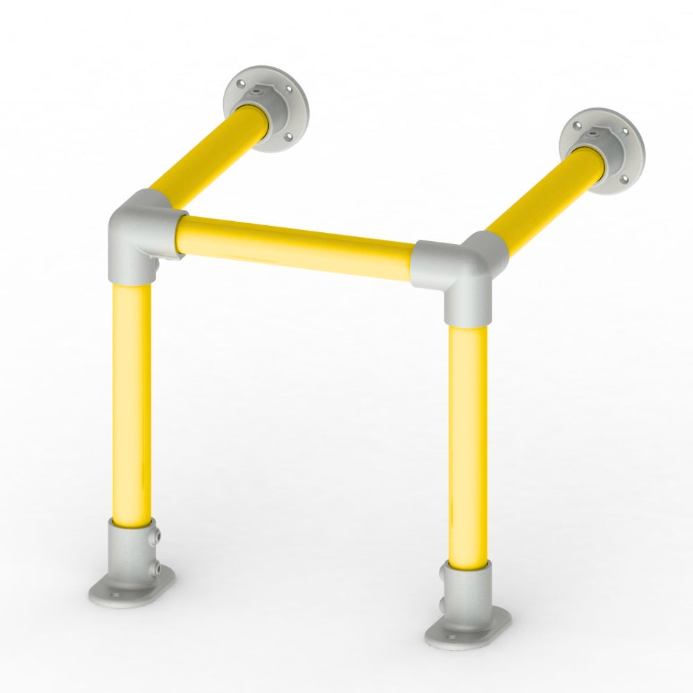 Kolombeschermer wandmontage voor aanrijdbeveiliging