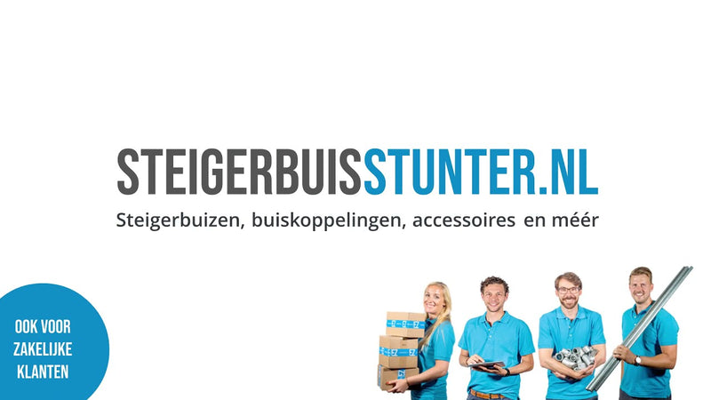 Steigerbuizen op maat bij dè steigerbuisgroothandel: Steigerbuisstunter.nl. Steigerbuis, buiskoppelingen en meer!